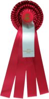 Preischleifen 3-fach-Rosette  - 11133