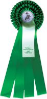 Preischleifen 3-fach-Rosette  - 11133