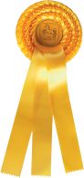 Preischleifen 3-fach-Rosette  - 11340