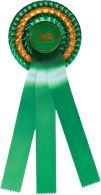 Preischleifen 3-fach-Rosette  - 11340