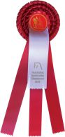 Preischleifen 3-fach-Rosette  - 11341