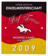 Sporthaus Verden - Staldplaketter - Hof Freese 2009