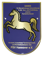 Sporthaus Verden - Stallplaketten - PSV Hannover