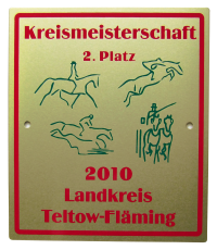 Sporthaus Verden - Stallplaketten - Teltow 2010