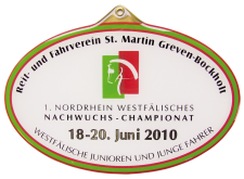 Sporthaus Verden - Staldplaketter - Greven Bockholt 2010