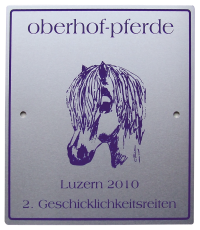 Sporthaus Verden - Staldplaketter - Luzern 2010