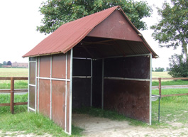 weidehütte für Pferde